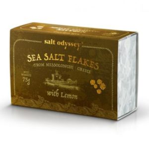 Sea salt Flakes με λεμόνι
